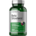 Horbäach Beta Sitosterol 1200Mg | 240 Softgel Capsules | Mega Strength | Plant Sterols Complex | Non-Gmo, Gluten Free Supplement