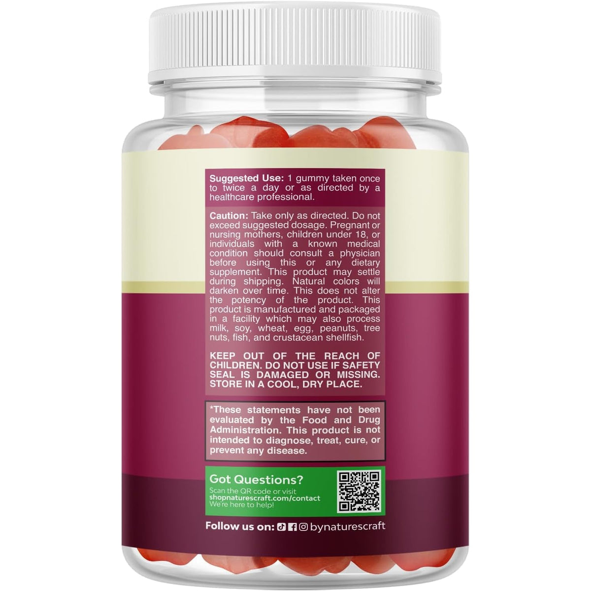 Apple Cider Vinegar Gummies with Mother - Cleanse & Detox ACV Gummies for Weight Loss, Gut Health, Bloating, Metabolism & Energy Support - ACV with Mother with B12 Vitamin, B6 & Pomegranate - 60 Ct