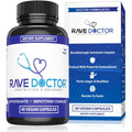 Rave Doctor 5 HTP Supplement - Essential Rave Vitamins for Festival Goers, Rave Accessories, Festival Essentials, Festival Gear, Rave Essentials, 5Htp Supplement