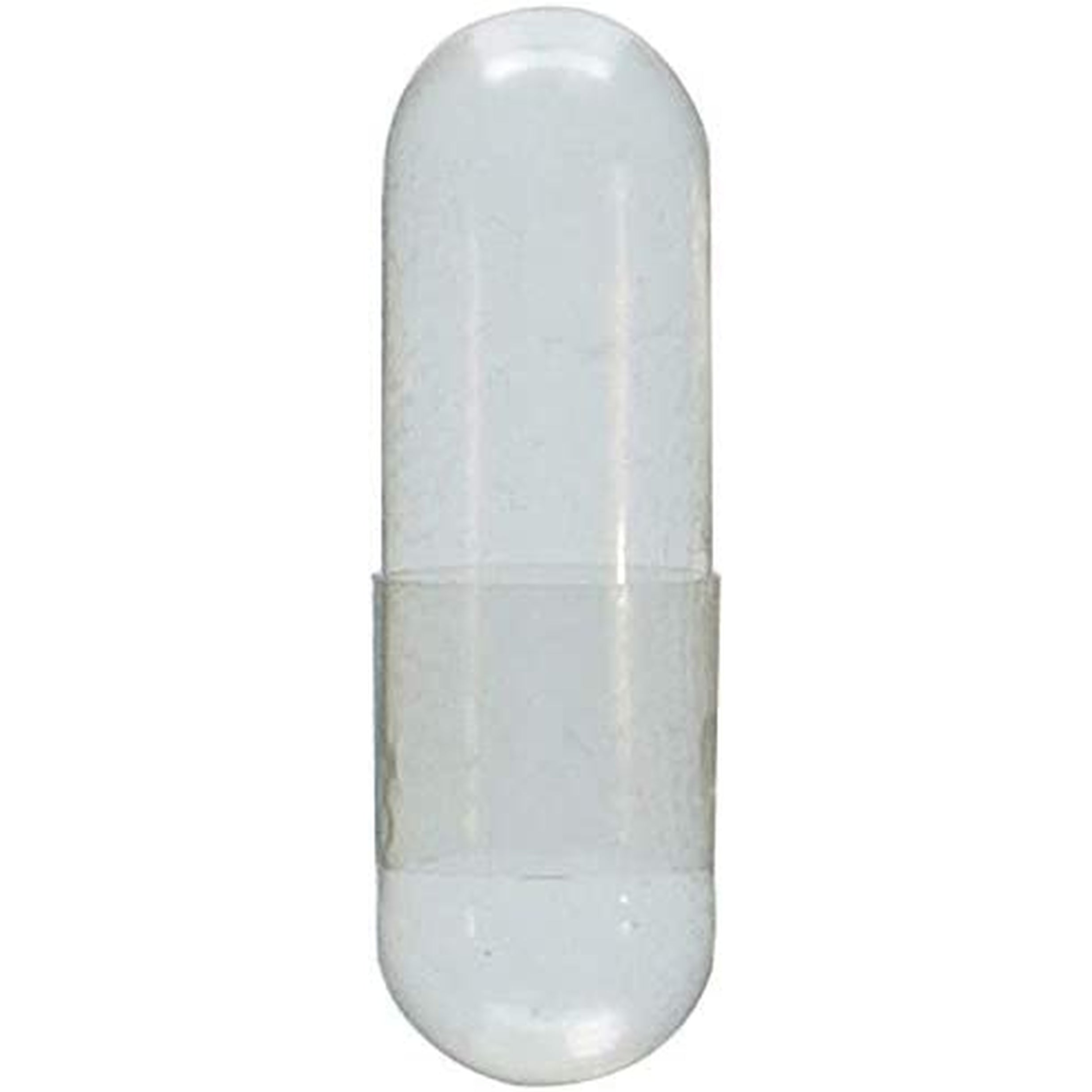 Capsule Connection USA-MADE 500 Bulk Empty Gelatin Capsules, 00 Size Resealable Bag