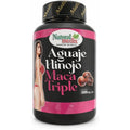 Aguaje Hinojo Maca Triple (Maca Root Supplement) Premium 100 Capsules | Premium Botanical Blend for Feminine Balance & Confidence