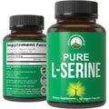 Peak Performance L-Serine Capsules 500Mg Best Brain and Nootropic Amino Acids for Production of L-Cystine, L-Tryptophan and Serotonin - USA Grade Pills - Gluten Free, Non-Gmo Supplement - 60 Servings