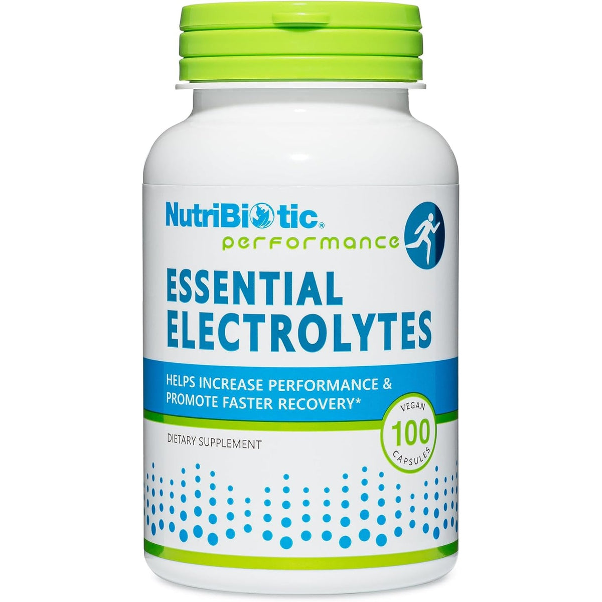 Nutribiotic Essential Electrolytes, 100 Ct Capsules | Supports Increased Performance & Faster Recovery | Pharmaceutical Grade Vitamin C with Electrolytes for Rehydration | Vegan, Gluten-Free & Non-Gmo