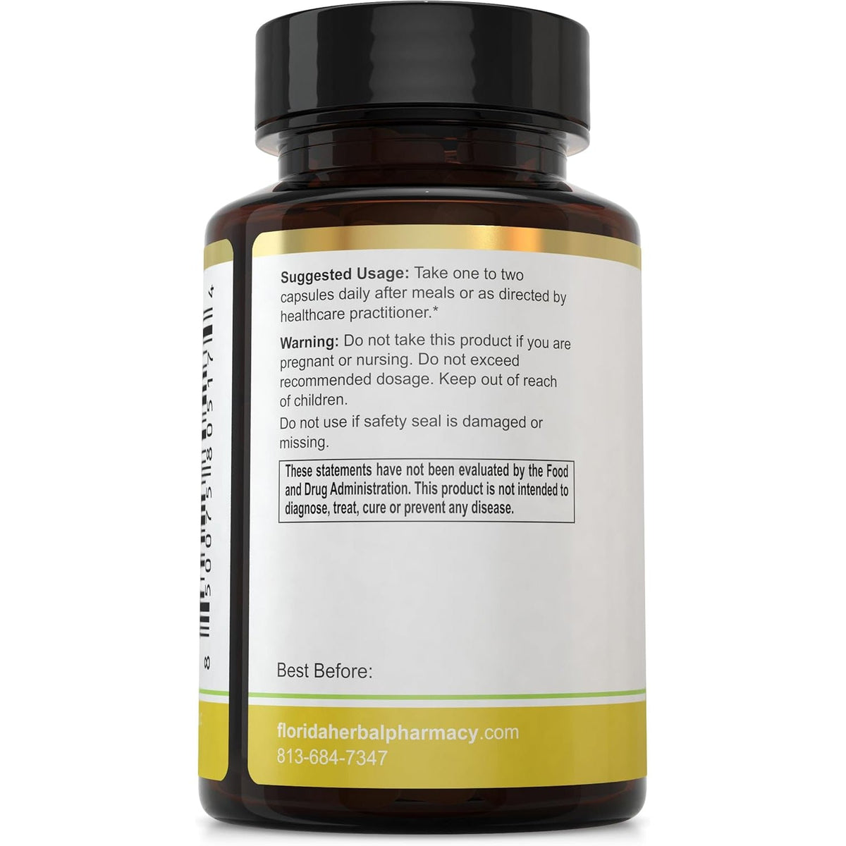 Florida Herbal Pharmacy, Japanese Ashitaba Leaf Extract Capsules 10:1 (120 Capsules) Two Months Supply