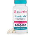 Just Thrive Vitamin K2-7 - Bone, Brain, and Heart Health K2 Vitamin Supplement, 60 Capsules