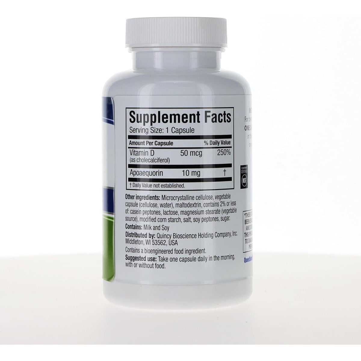 Prevagen Regular Strength - 60 Capsules (2 Month Supply) | Formulated for Your Brain | 10Mg of Apoaequorin plus Vitamin D3 with 7-Day Pill Minder