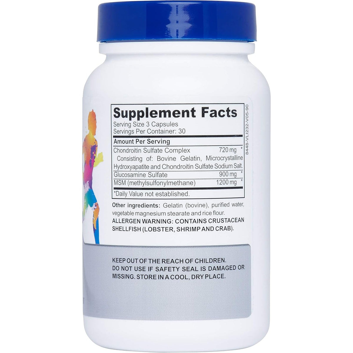 Runner Joint Support Supplement | Supports Healthy Joints, Cartilage & Mobility | Glucosamine Chondroitin MSM | GMP Certified Joint Support for Athletes – 90 Capsules