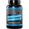 Eflow Nutrition Fadogia Agrestis + Tongkat Ali - [2-In-1] Natural Performance Supplement for Health and Wellness - Hormone, Energy, & Mood Support - Extract Powder (60 Capsules)