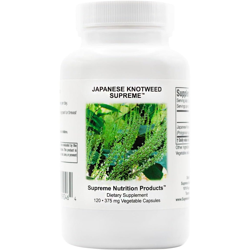 Supreme Nutrition Japanese Knotweed Supreme, 120 Pure Polygonum Cuspidatum Vegetarian Capsules