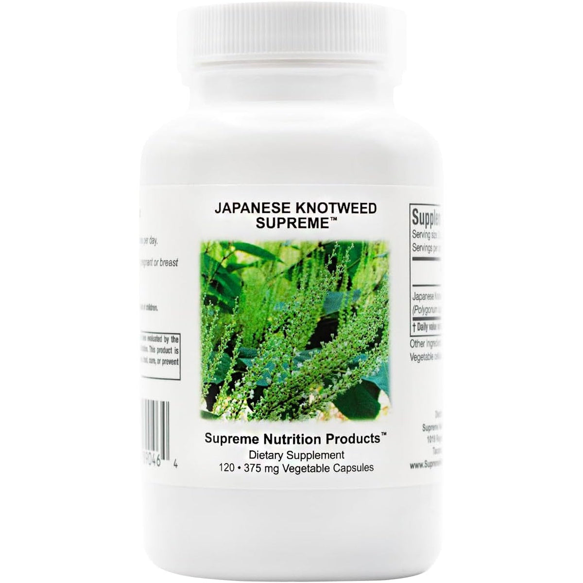 Supreme Nutrition Japanese Knotweed Supreme, 120 Pure Polygonum Cuspidatum Vegetarian Capsules