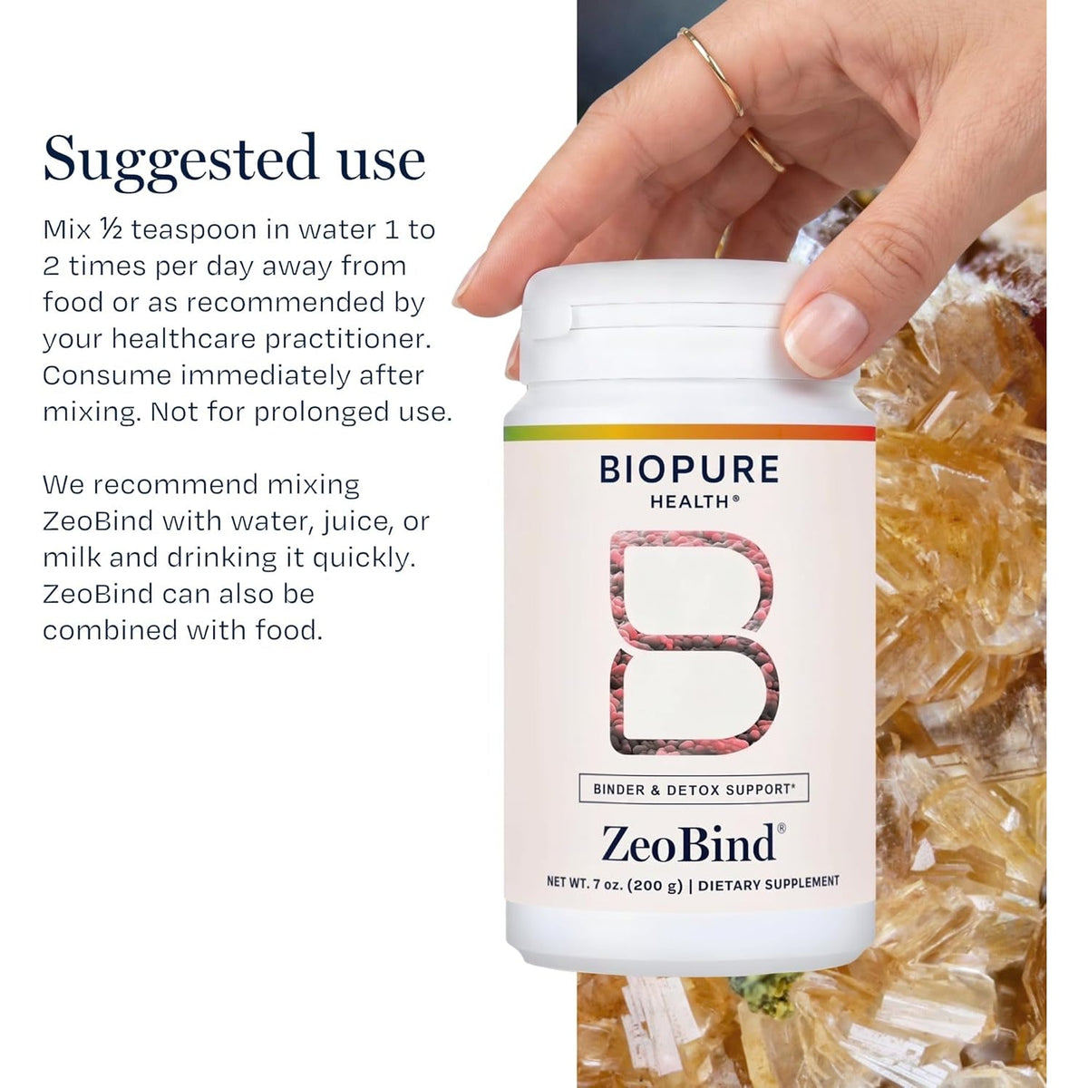 Biopure Zeobind Powder (200 Grams)