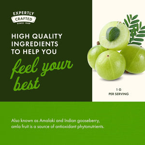 Swanson Full Spectrum Amla Fruit (Indian Gooseberry) Ayurvedic Energy Vitality Antioxidant 500 Milligrams 120 Capsules