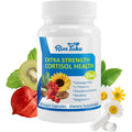 Cortisol Supplements for Women & Men -15-In-1 Cortisol Detox for Women, Cortisol Manager & Reducer with Ashwagandha, Rhodiola Rosea Supports Stress Relief, Adrenal Balance, 60 Capsules