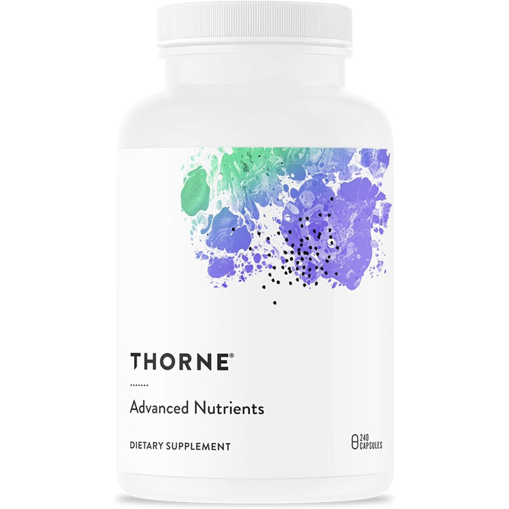 THORNE - Advanced Nutrients - Daily Multi-Vitamin & Mineral Supplement with Nicotinamide Riboside & Resveratrol - NAD Supplement - Third-Party Certified - Gluten, Dairy & Soy-Free - 240 Capsules