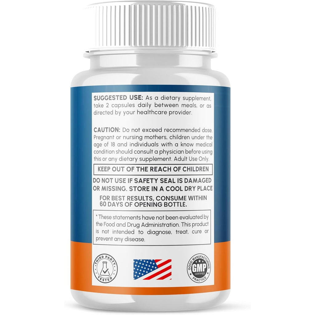 Neuro Salt Capsules, Neuro Salt Brain Support Pills with Natural Ingredients, Advanced Formula Neurosalt Maximum Strength Health & Wellness Support Vitamin for Women and Men (60 Capsules)