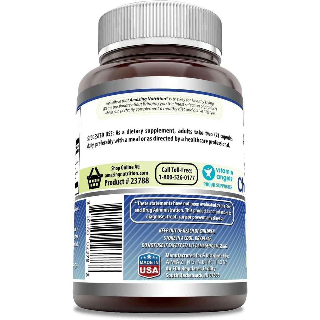 Amazing Formulas Glucosamine Chondroitin & MSM Supplement | 1850 Mg per Serving | 240 Capsules | Non-Gmo | Gluten-Free | Made in USA