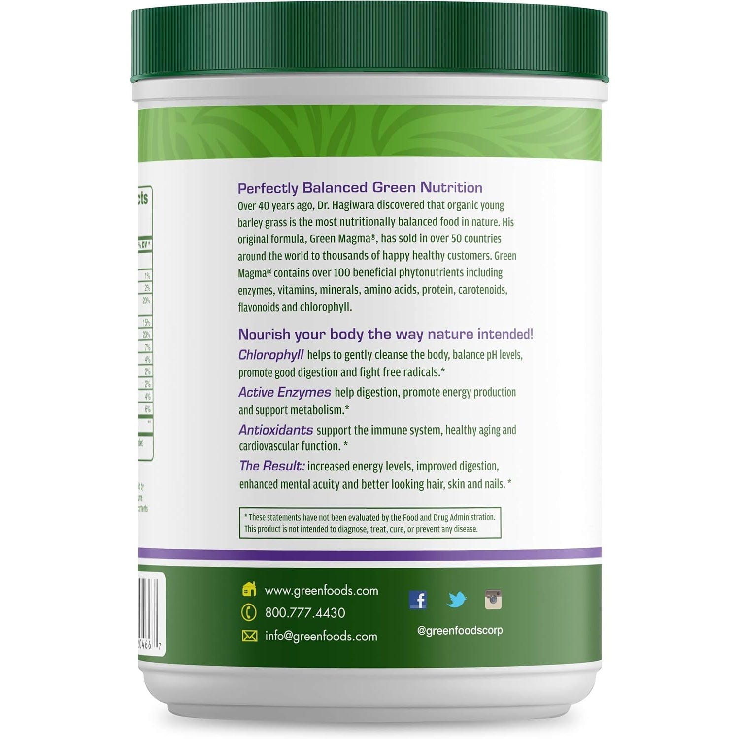 Green Foods Green Magma, 10.6 Ounce