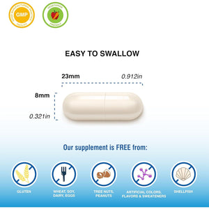 Puregen Labs L-Tyrosine 500 Mg, 240 Vegetable Capsules | No Harmful Additives | Non-Gmo, Vegan, Gluten Free, Dairy Free - 240 Servings