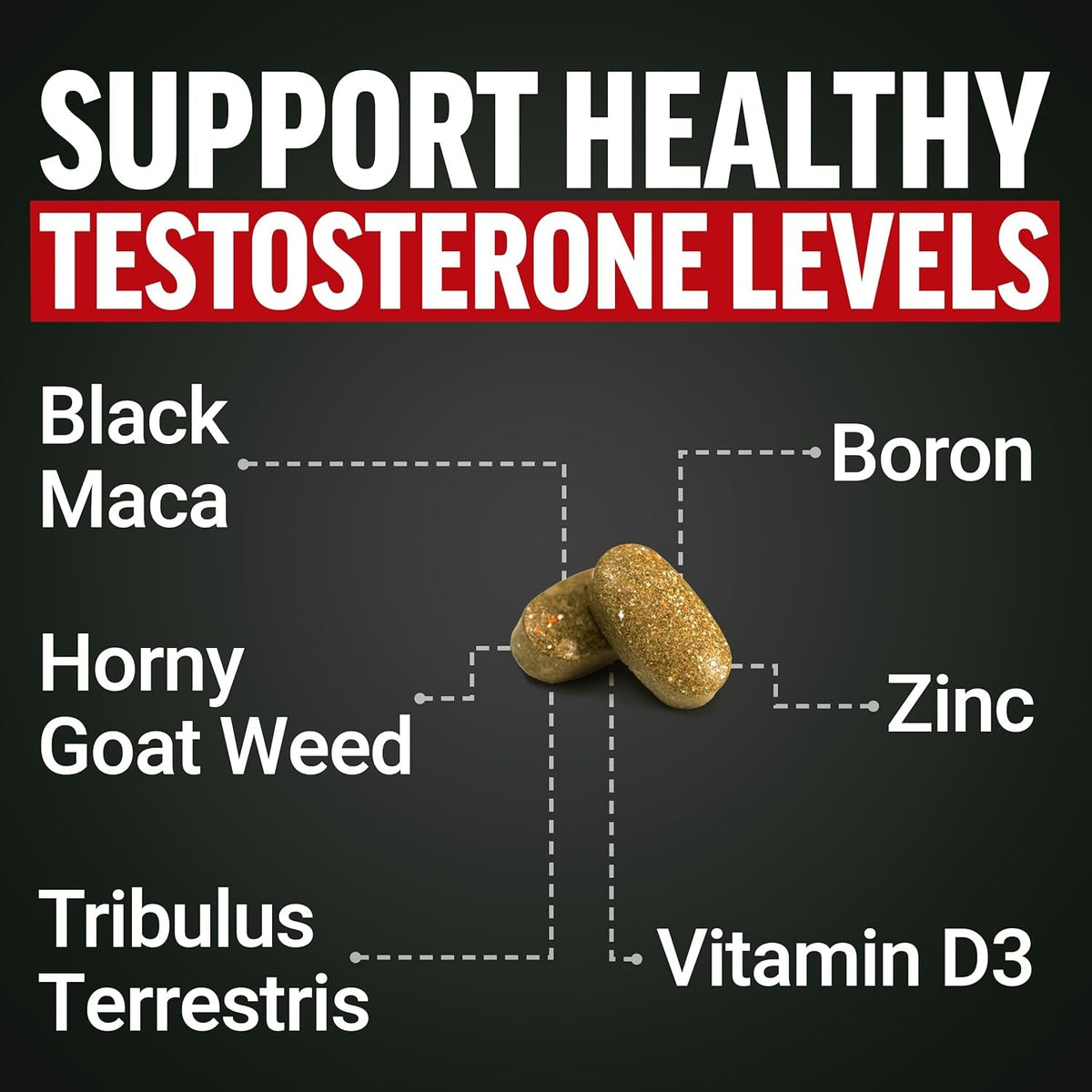 Force Factor Test X180 Multivitamin, Testosterone Support Multivitamin for Men with 50+ Nutritional Ingredients & 13 Essential Vitamins to Help Support Muscle, Strength, Energy & Vitality, 120 Tablets
