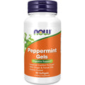 NOW Foods Supplements, Peppermint Gels with Ginger & Fennel Oils, Enteric Coated, Digestive Support*, 90 Softgels