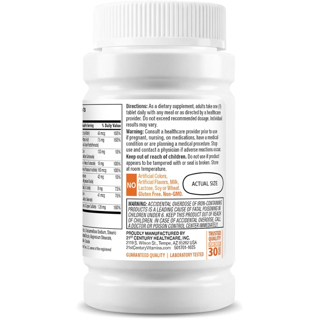 21St Century One Daily Women'S Tablets, 100 Count