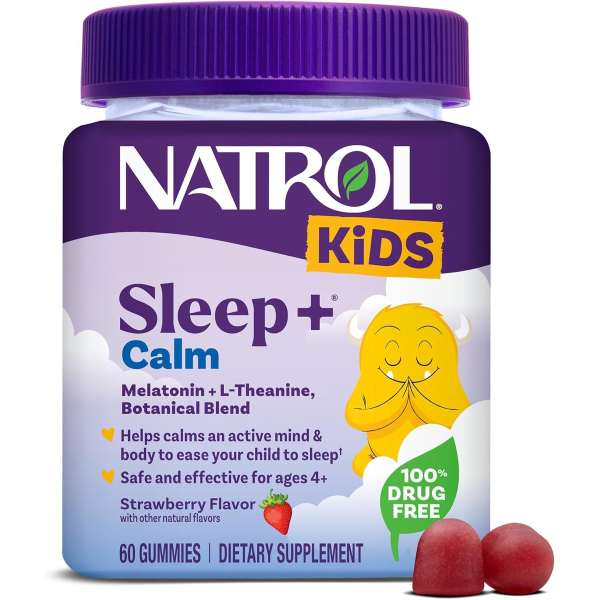 Natrol Kids Sleep+ Calm Sleep Gummies for Kids