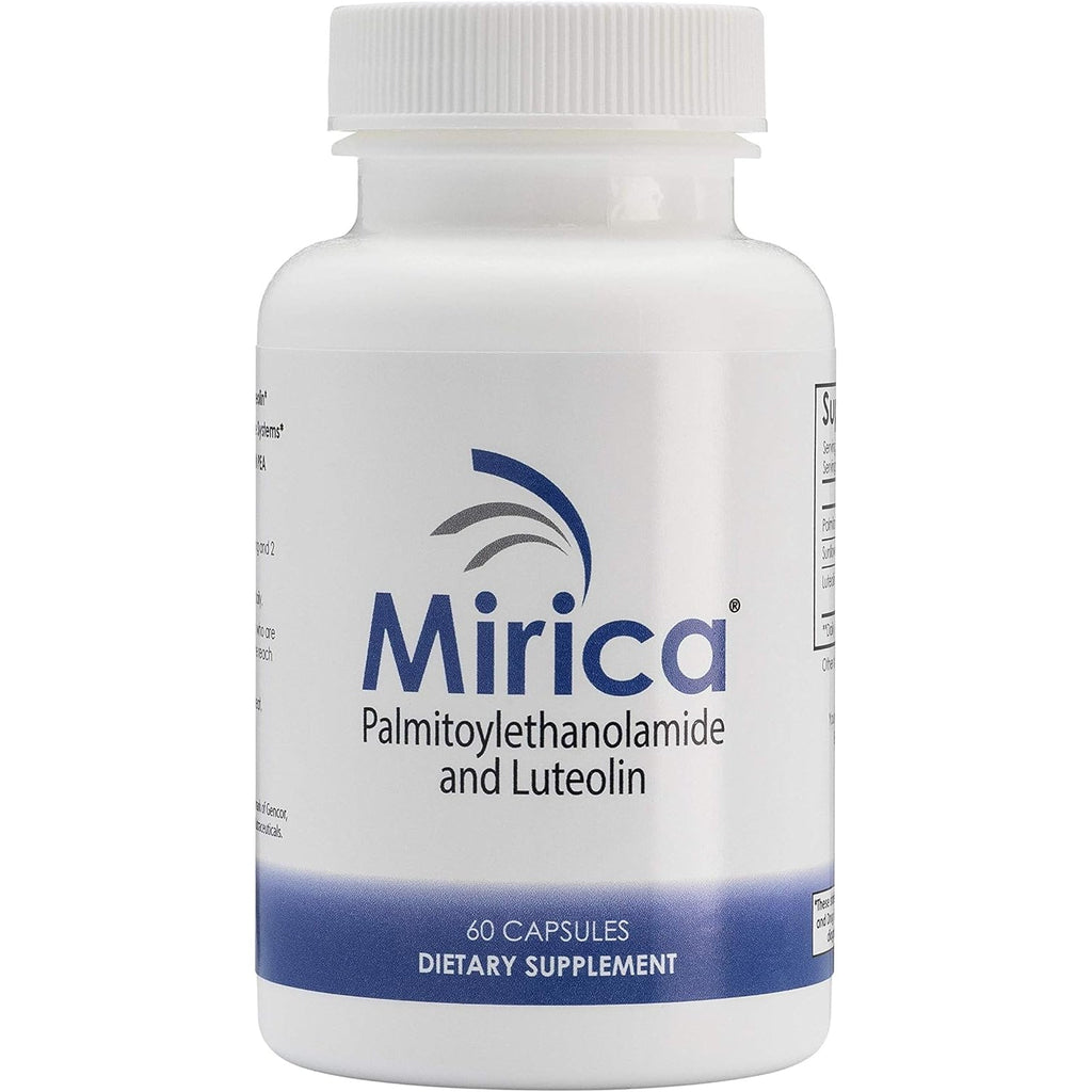 Mirica® - Pea (Palmitoylethanolamide) and Luteolin - Immune & Nervous System Support Supplement - 60 Ct