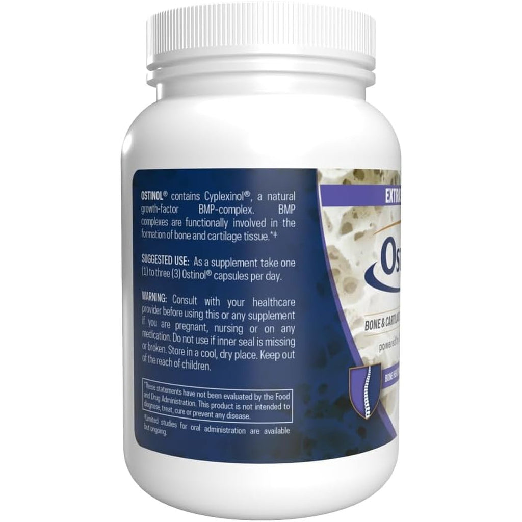 Zycal Bioceuticals Ostinol(Tm) 350 Bone & Joint Supplement with 350Mg of Cyplexinol® Bio-Active Protein Complex - for Moderate Bone Loss & Moderate Joint Disfunction - 30 Ct Capsules