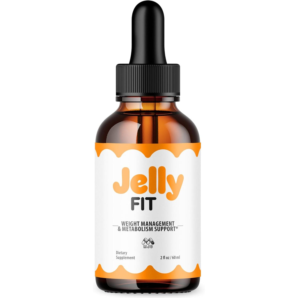 Jelly Fit Drops, Official Jellyfit Drops with All Natural Ingredients, Advanced Jelly Fit Health and Wellness Support Supplement, Jellyfit Maximum Strength Active Lifestyle Multivitamin (30 Servings)