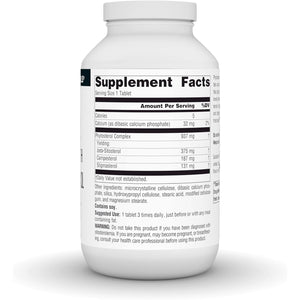 Source Naturals Mega Strength Beta Sitosterol, Plant Sourced, 375Mg - 240 Tablets