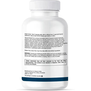 Dr. Westin Childs Thyroid Nodule Support Supplement for Gland Size, Health & Control in Women & Men: Boswellia, Turmeric, Myo-Inositol, Selenium, Prunella Vulgaris 120 Ct
