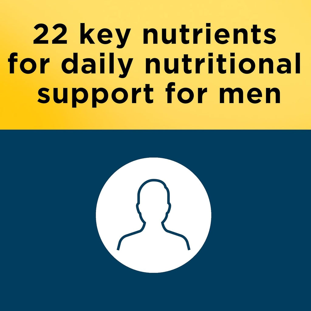 Nature Made Multivitamin for Him, Mens Multivitamins with No Iron, Daily Nutritional Support, Nature Made Multi Mens Vitamins & Minerals, 90 Tablets, 90 Day Supply
