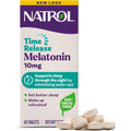 Natrol Melatonin 10Mg Time Release Tablets, Sleep Dietary Supplement for Restful Sleep, 60 Melatonin Time Release Tablets, 60 Servings