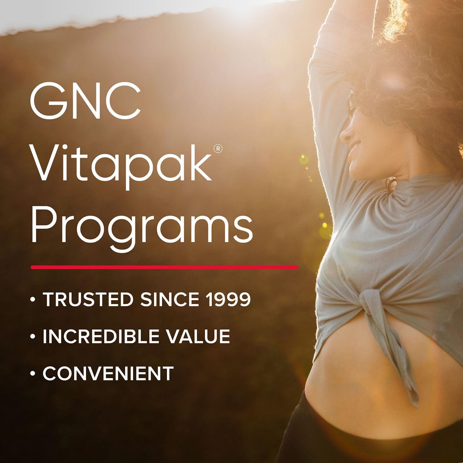 GNC Women’S Energy and Metabolism Vitapak Program, Convenient Complete Nutrition, 4 Products in 1 Packet, Calorie Burn, Mental Sharpness, 200Mg Caffeine, with Proven Ingredients, Omega 3S, 30 Svgs