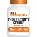 Bulksupplements.Com Phosphatidylserine Capsules - Phosphatidylserine Supplement - Gluten Free, 1 Capsule per Serving (60Mg), 240 Capsules (Pack of 1)