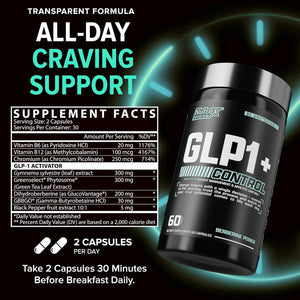 GLP-1 Supplement - Super Berberine Weight Management Support Healthy GLP-1 Naturally | Advanced Appetite Control & Metabolism Support with Clinically Studied Ingredients | Stimulant Free
