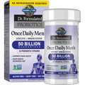 Garden of Life Probiotics for Men, Dr Formulated 50 Billion CFU 15 Probiotics for Digestive Health + Organic Prebiotic Fiber, Colon & Immune Support, Daily Gas Relief, Shelf Stable, 30 Capsules