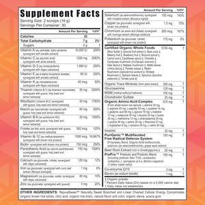 Youngevity beyond Tangy Tangerine 2.0 Citrus Peach Fusion Multi-Vitamin & Mineral Complex - Made with Natural & Whole Foods | 8,000 ORAC