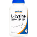 Nutricost L-Lysine 1000Mg, 120 Tablets - Gluten Free, Non-Gmo, and Vegetarian Friendly