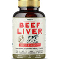 One Earth Health Grass Fed Beef Liver Capsules for Women & Men – Desiccated New Zealand Liver Supplement | Heme Iron, B12 & Folate | Grass-Fed & Finished | 3,000Mg, 200 Capsules