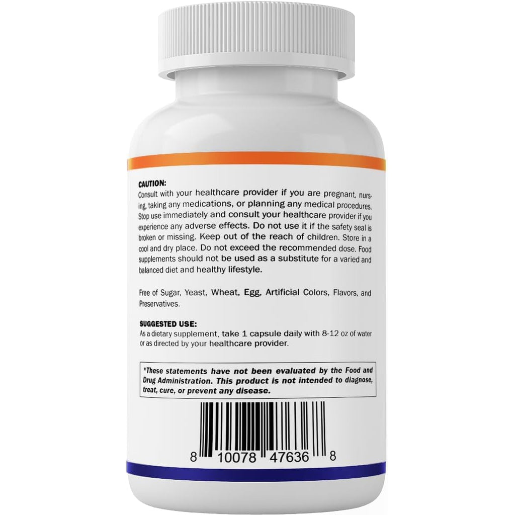 Vitamatic GLP-1 Support Supplement for Men & Women 60 Capsules - Made with Akkermansia, Probiotics, Prebiotic, Clostridium, Berberine, Cinnamon, Green Tea, Turmeric & Colostrum