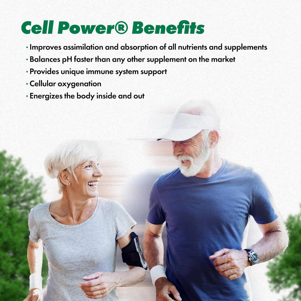 Cell Power® Oxygen Drops (1Oz) - Liquid Oxygen Dietary Supplement Enriched with Beets, Grapes, and Vegetable Protein - Liquid Oxygen Drops for Wellness