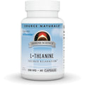 Source Naturals Serene Science L-Theanine, Made with Suntheanine, for Focused Relaxation, 200 Mg - 60 Capsules