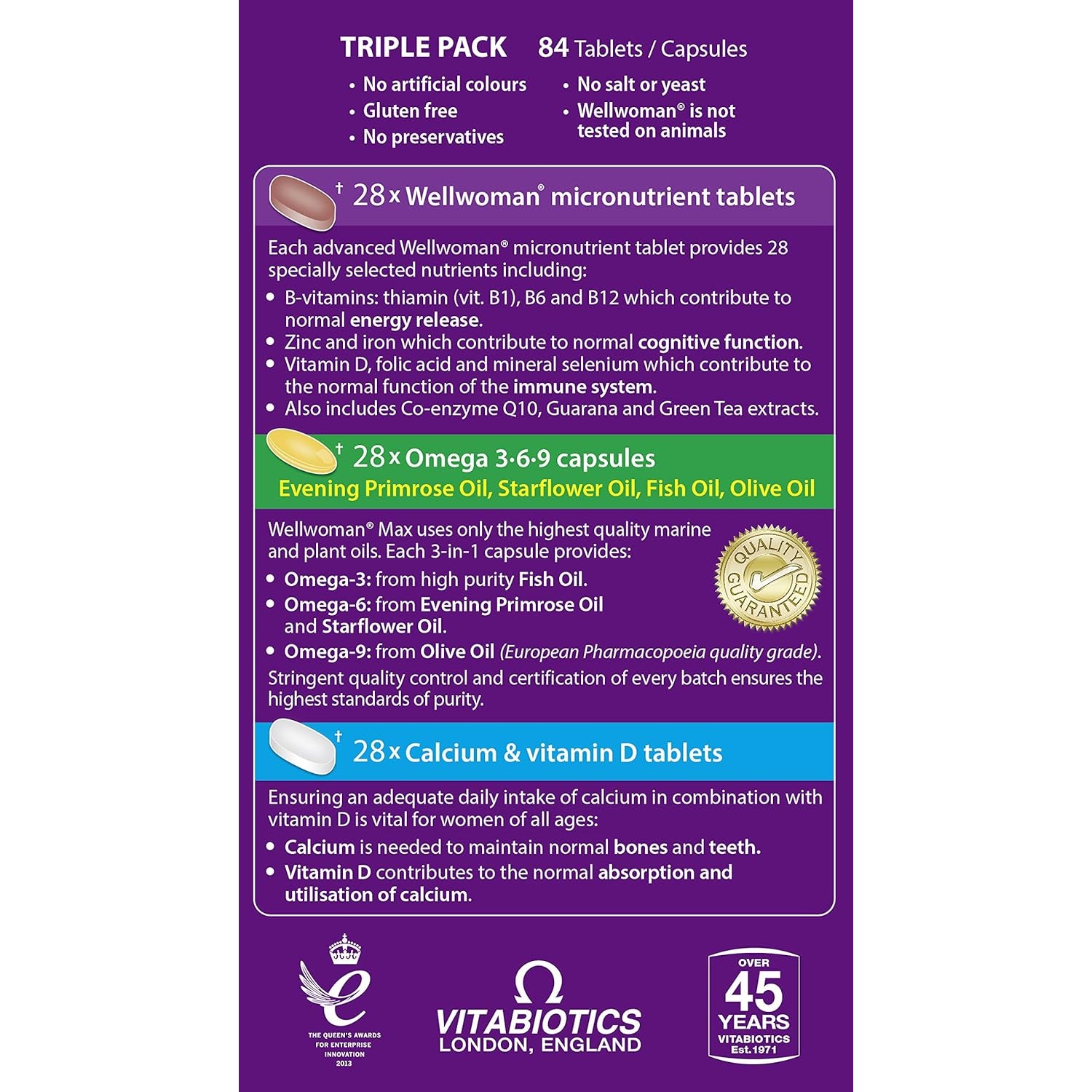 Wellwoman Max Capsules - Pack of 84