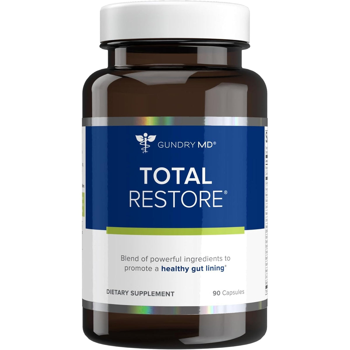 Gundry MD Total Restore Gut Lining Support, Digestive Supplement for Gastrointestinal Wellness, Gut Health Supplement, Gut Health for Women and Men, 90 Capsules (1)