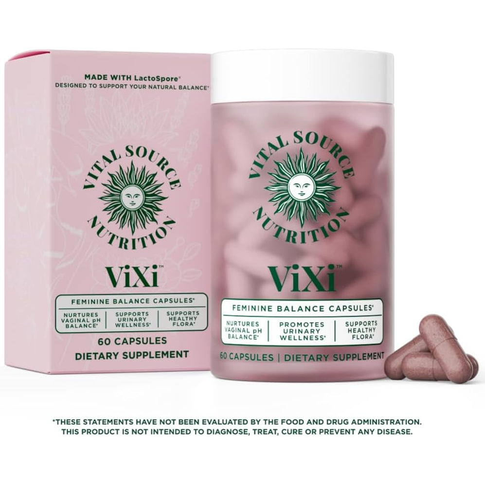 Vital Source Nutrition - Feminine Balance Capsules - Vaginal Wellness & Ph Support - with Lactospore, Cranberry + Pineapple Fruit Powder -Supports Urinary Wellness & Healthy Flora -30 Servings