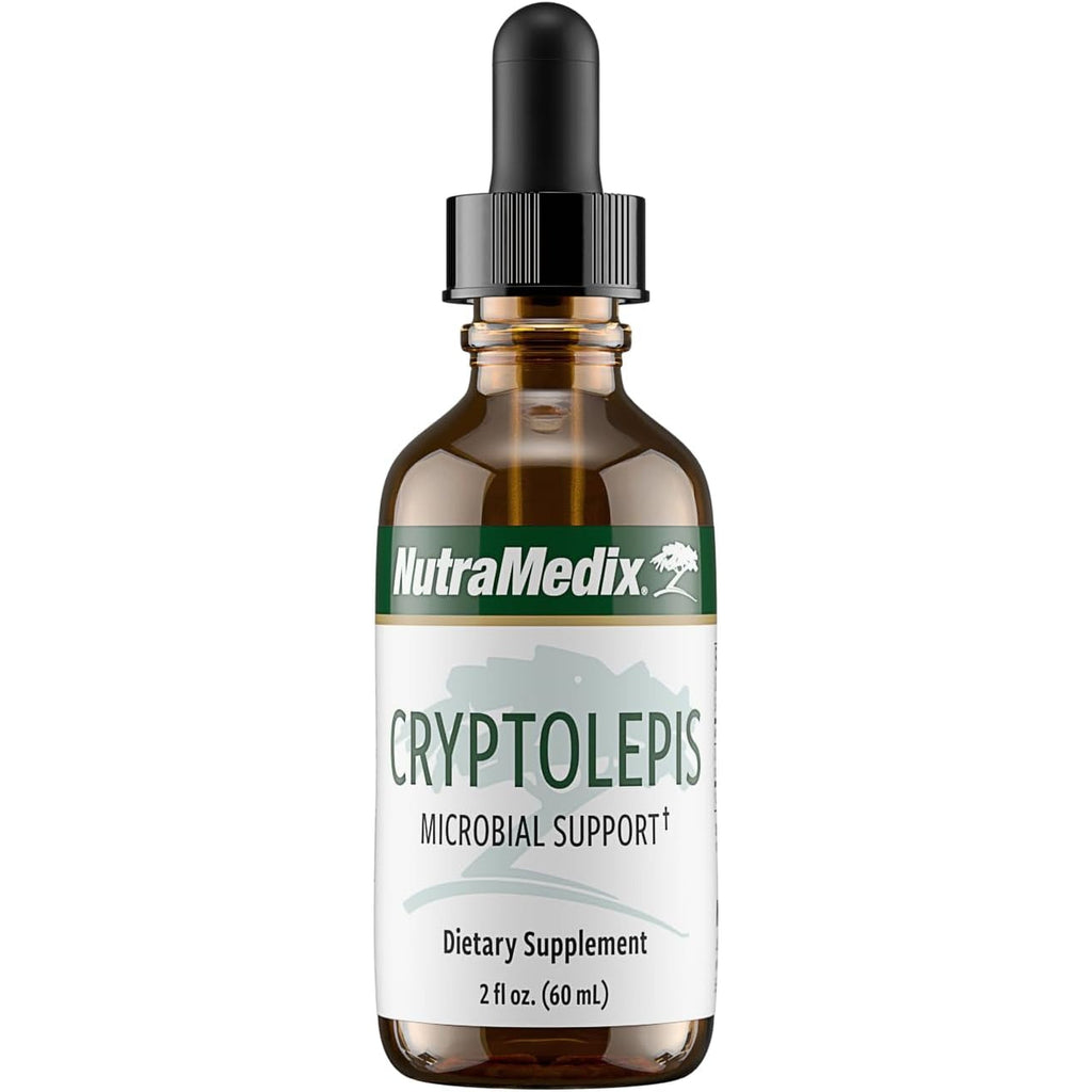 Nutramedix Cryptolepis Liquid Supplements - Promote Daily Microbial & Immunity Support - Liquid Vitamins for Women & Men - Broad-Spectrum & Optimized for Absorption (2 Fl Oz)