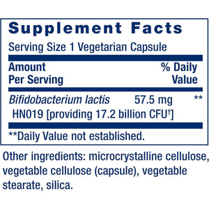 Life Extension FLORASSIST Daily Bowel Regularity – Bifidobacterium Lactis HN019 – Clinically Studied Probiotic for Occasional Constipation – Gluten-Free, Non-Gmo – 30 Vegetarian Capsules