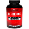 Divine Bounty Pure Berberine Complex - 600Mg per Capsule Berberine Hcl Supplement - 60 Vegetarian Capsules