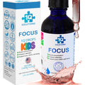 1Q Focus – Liquid Cognitive & Brain Support Natural Drops for Kids | Acetyl L-Carnitine + B1, B6, B12 & Folate | Sugar-Free, Vegan, Non-Gmo, Gluten-Free | Advanced Absorption | 2 Fl Oz 30 Servings